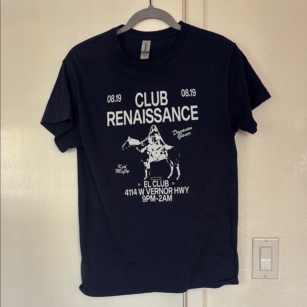 Club Renaissance Black T-Shirt